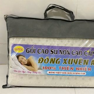 Gối Cao Su Đúc Gợn Sóng Chống Mỏi Vai Gáy