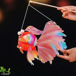 ĐÈN LỒNG TRUNG THU CON CÁ NHIỀU MÀU