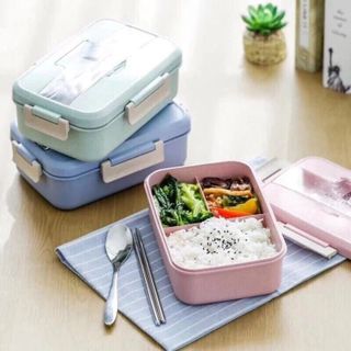 HỘP CƠM LÚA MẠCH KÈM MUỖNG ĐŨA