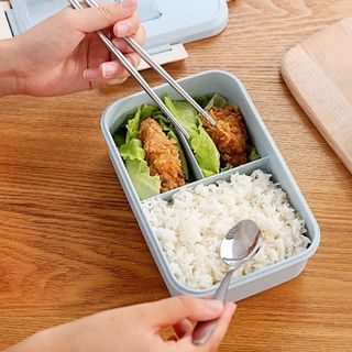 HỘP CƠM LÚA MẠCH KÈM MUỖNG ĐŨA