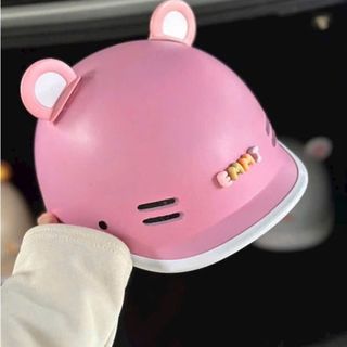 Mũ bảo hiểm cá heo - có phụ kiện ( charm + lỗ tai )