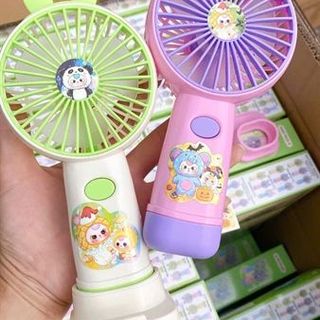 Quạt Tích Điện Cầm Tay Ticker Babythree (Thùng 100 Cái)