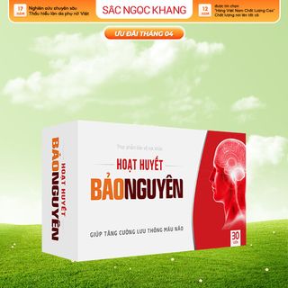 Viên Uống Hoạt Huyết Bảo Nguyên [Hộp 30 Viên]