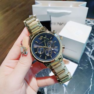 ĐỒNG HỒ NAM THỜI TRANG ARMANY SIZE LỚN XI MẠ LỚP VÀNG
