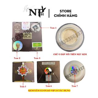 Kem sâm Guoyao Vip 14 tác dụng chính hãng
