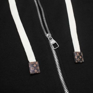 Áo Khoác Lờ Vê Thêu Nón Monogram Hàng Chuẩn Quảng Châu Hot Trend - Thời Trang Unisex, Vải Nỉ Chân Cua