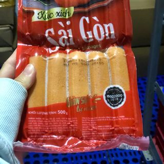 Xúc xích Sài Gòn (10 cái / 500g / Gói)