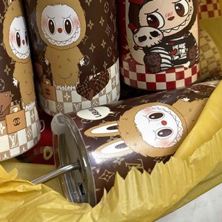 Ly Giữ Nhiệt Labubu Nâu