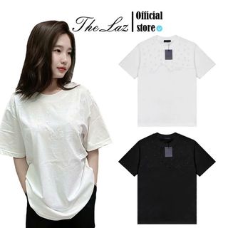 Áo Thun Lờ Vê Thêu Upper - Áo Thun Nam Nữ Unisex, Chất Vải Cotton Dày Mịn