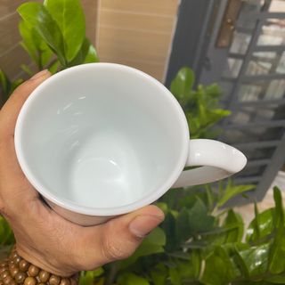 Cốc Sứ Dĩa COFFEE in theo yêu cầu