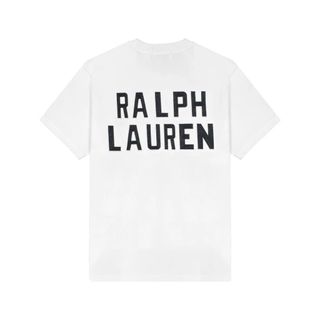 Áo Thun Ralp Laurent Thêu Embroidered Letters - Áo Thun Nam Nữ Unisex, Chất Cotton Dày Mịn