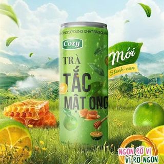 Trà Tắc Mật Ong Cozy (Thùng 24 Lon)