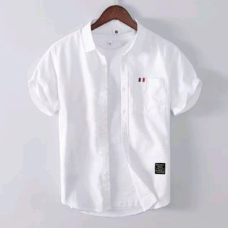 Sơ mi vải đũi tay ngắn