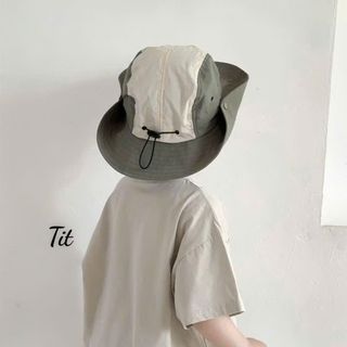 Mũ Chống Nắng Vành Rộng Cho Bé Phòng Cách Hàn Quốc