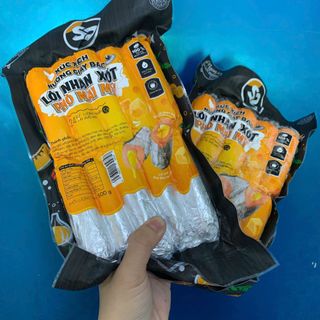 Xúc xích giấy bạc lõi phô mai Mỹ (10 cái / 500g / Gói)