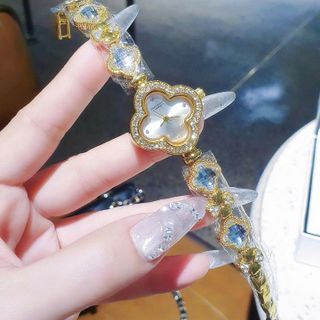 ĐỒNG HỒ NỮ THỜI TRANG VAN LẮC HOA ĐÍNH HỘT