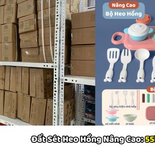 Bộ Đồ Chơi Đất Sét Nấu Ăn Đất Nặn Tạo Hình Kích Thích Sáng Tạo, An Toàn Cho Bé