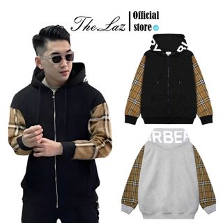 Áo Hoodie BBR Phối Sọc 2 Bên Tay, Logo In Nón Sắc Nét - Áo Hoodie Nam Nữ, Chất Nỉ Bông Dày Mịn