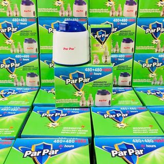 Máy Đuổi Muỗi Xông Tinh Dầu ParPar ( 1 máy kèm 1 lọ dầu )