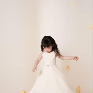 [Tặng hoa cài] Set mẹ và bé - váy mẹ bé đi tiệc dáng xòe form dài