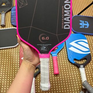 [TẶNG CUỐN CÁN] Vợt Pickleball Six zero 6.0 Paddle Diamond series Carbon T700 16mm cao cấp OEM tiêu chuẩn thi đấu USAPA