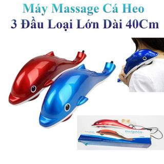 MÁY MASSAGE CÁ HEO LỚN 3 ĐẦU