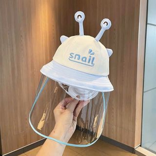 Mũ vành hình mắt ốc sên kèm chắn giọt kéo khoá cho bé trai bé gái