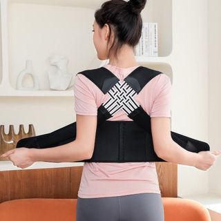 Đai Chống Gù Lưng Cao Cấp Công Thái Học, Hỗ Trợ Định Hình Cột Sống, Cong Vẹo Cột Sống - ĐCG2