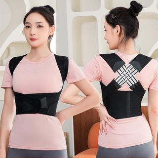 Đai Chống Gù Lưng Cao Cấp Công Thái Học, Hỗ Trợ Định Hình Cột Sống, Cong Vẹo Cột Sống - ĐCG2