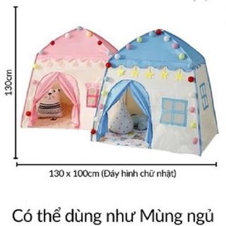 LỀU XẾP GỌN HÌNH NGÔI NHÀ CHO BÉ