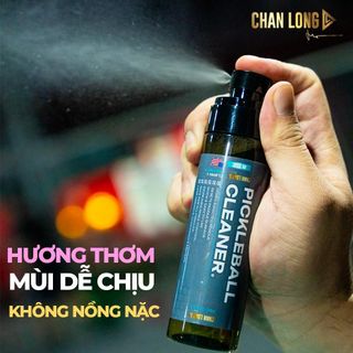 Dung Dịch Vệ Sinh Mặt Vợt Pickleball CHANLONG - Làm Sạch - Bảo Vệ Lớp Carbon - Tăng Độ Bền & Độ Bám - Không Gây Mài Mòn + Tặng Khăn Lau - Mua 2 Lọ + Tặng Thêm Bóng Pickleball, Quấn Vợt