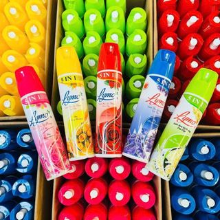 Chai xịt phòng hương nước hoa Lymo 5in1