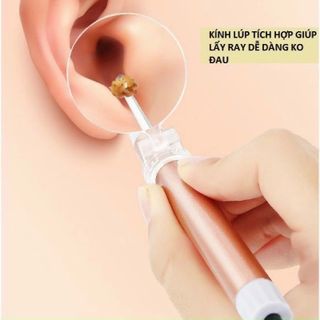 BỘ DỤNG CỤ LẤY RÁY TAI CÓ ĐÈN