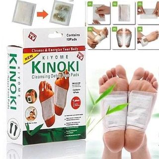 HỘP 10 MIẾNG DÁN CHÂN THẢI ĐỘC KINOKI