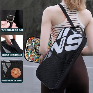 Bộ 2 Vợt Chơi Bóng Pickleball Siêu Nhẹ Và Chuyên Nghiệp Bền Đẹp Chắc Tay, Tặng Kèm Túi Đựng 4 Quả Bóng | CHANLONG