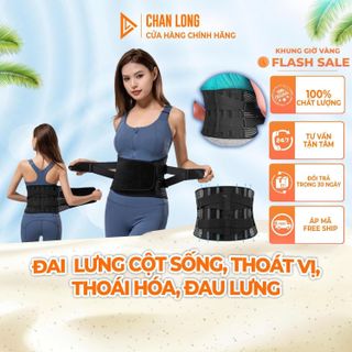 Đai Lưng Cột Sống, Thoát Vị, Thoái hóa, Đau Lưng  CHANLONG (Chứng Nhận 3C-02