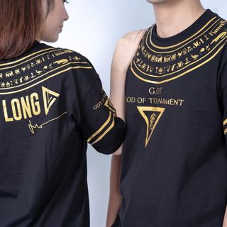 Áo G.O.T - GOD OF TOURNAMENT Chất Liệu Cotton Co Dãn 4 Chiều Nam Nữ Tập Luyện Đi Chơi | CHANLONG
