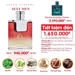 Nước hoa CHARME SEXY MAN