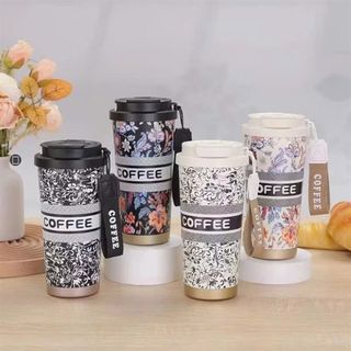 LY GIỮ NHIỆT COFFEE HỌA TIẾT VINTAGE 500ML