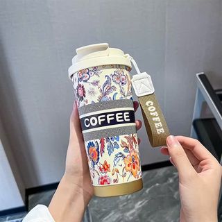 LY GIỮ NHIỆT COFFEE HỌA TIẾT VINTAGE 500ML