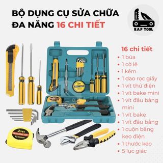 BỘ DỤNG CỤ SỬA CHỮA 16 CHI TIẾT