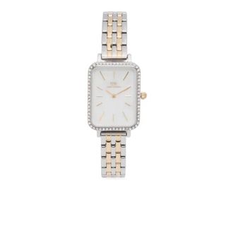 ĐỒNG HỒ NỮ CAO CẤP DANIEL W QUARDO LUMINE BEZEL VIỀN HỘT