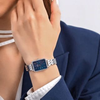 ĐỒNG HỒ NỮ CAO CẤP DANIEL W QUARDO LUMINE BEZEL VIỀN HỘT