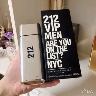 Nước Hoa Nam CarolinaHerrera 212 Vip Men EDT  100ml