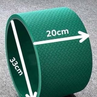 Vòng tập yoga bản to rộng 33cm x 20cm chuyên dụng tập yoga, bền chắc chắn chịu lực lên đến 30kg, massage cổ lưng vài gáy. Ống tròn chuyên dụng tập yoga
