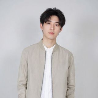 Boomber chất kaki màu be