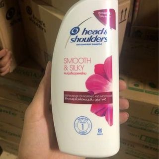 Dầu Gội Head & Shoulder Cool 370ml Thái Lan Màu Hồng (Thùng 9 Chai)