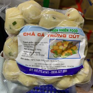Cá viên trứng cút (500g / Gói)