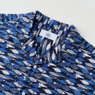 Áo Sơ Mi Nam Cộc Tay Cotton - Đen con cá - Thoáng Mát, Lịch Lãm Mọi Hoàn Cảnh 👕✨