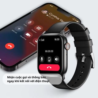 Đồng hồ thông minh WS2 màn sắc nét tràn viền, chống nước Sỉ